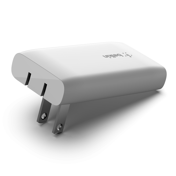 30W USB-C PD GaN Wall Charger, White, hi-res